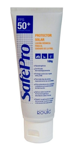 Protector Solar Fps 50+ (cert Fps 80) 100gr Safepro