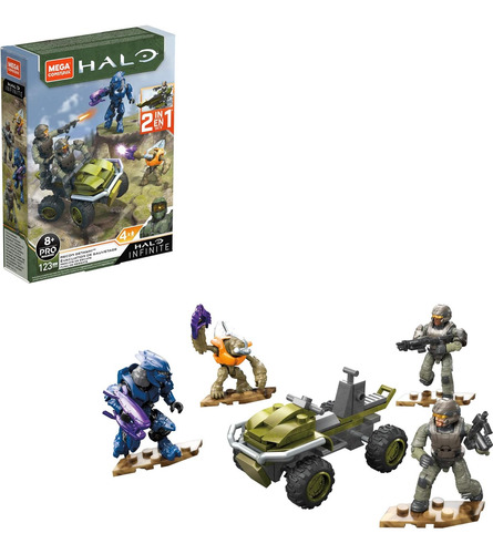 Mega Construx Halo Recon Getaway Mongoose Vehicle Halo Infin
