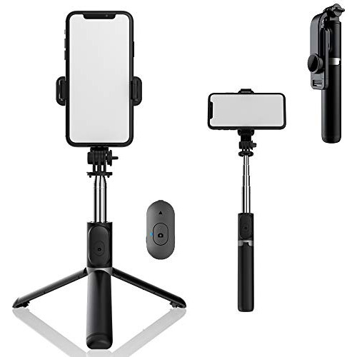 Selfie Stick Trípode, Portátil Extensible 3 En 1 De A...