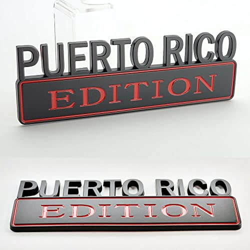 Emblema De Camión Edición Puerto Rico Grande 3d De 7 ...