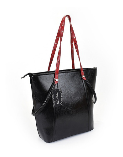 Imagen 6 de 6 de Carteras Importadas Cuero Sintetico Grandes Mujer Las Oreiro