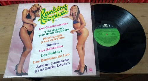 Ranking Tropical Vol 1 Compilado Cumbia 1984 Disco Lp Vinilo