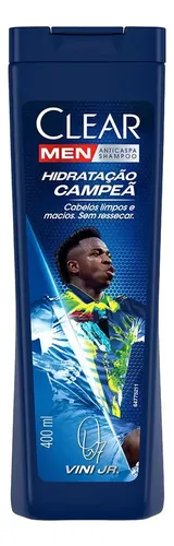 Clear Men Shampoo Anticaspa Hidratação Campeã 400ml