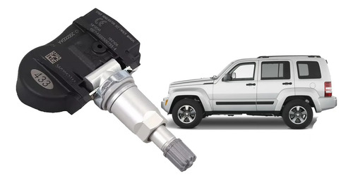 Sensor Pressão Pneu Jeep Cherokee 2007 A 2013 433mhz
