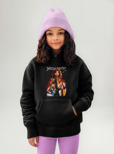 Sudadera Infantil Para Niñas Y Niños Megadeth Dave Mustaine