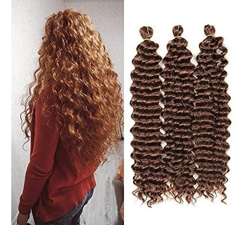 Profundo Twist Crochet Pelo 5 Paquetes 22 Inch Ocean Ywxcs