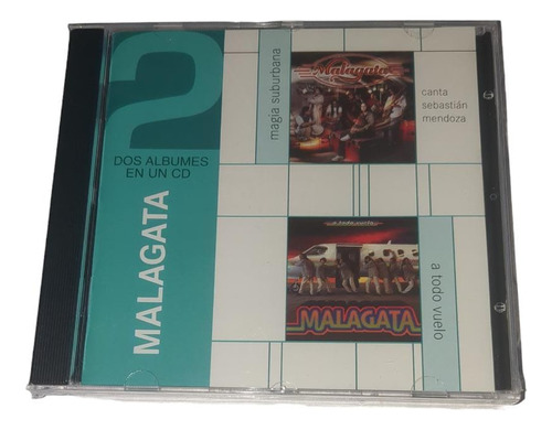 Cd Malagata Dos Álbumes En Un Cd Sellado Supercultura 