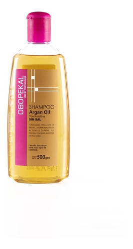 Obopekal® Shampoo Argan Sin Sal 500grs