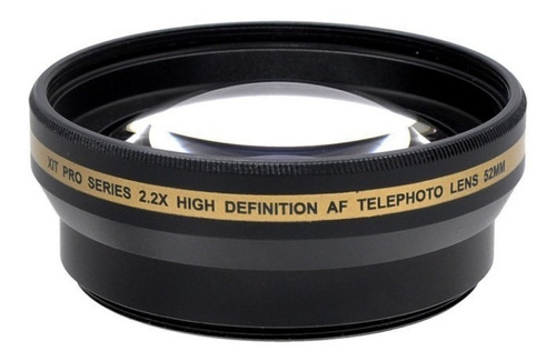 Lente Telefoto 2.2x Hd 52mm Para Nikon D7100 D5000 D3000