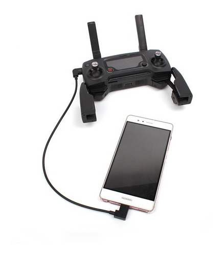 Imagen 1 de 7 de Dji Mavic 30 Cm Cable De Datos De Micro Usb A Apple Lighting