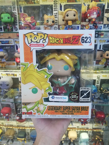 Funko Pop! Dragon Ball Z Broly 623 6 Glow Chase Original