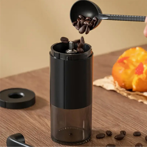 Moedor De Cafe Manual Graos Manivela Portatil Ajuste Moagem