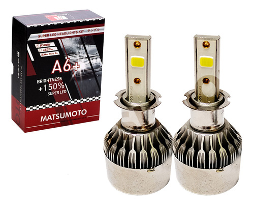 Kit 2 Ampolletas Turbo Led H3 Matsumoto / Envío Gratis