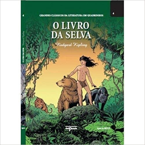 Livro Classicos Em Quadrinhos - O Livro Da Selva