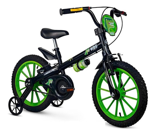 Bicicleta Infantil Aro 16 Absolute Kids Dino