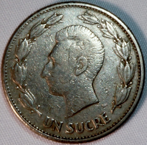 Moneda Ecuador 1 Sucre 1970