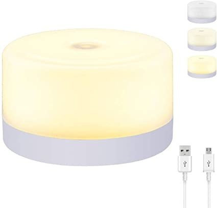 Luz De La Noche, Usb Almohada Lado Pequeño Led Tap Light Tou