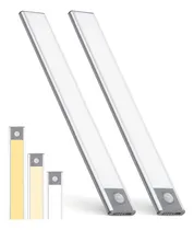 Comprar Barra Luz Led Lampara Recargable Sensor De Movimiento 60cm