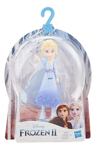 Disney Frozen Elsa Pequeña Muñeca Con Capa Extraíble Inspir