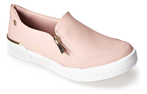 Tênis Feminino Slip On Rosa Kolosh