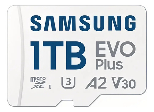Micro Sd Xc Samsung Evo Plus 1tb A2 Uhs-1 U3 C10 130 Mb/s