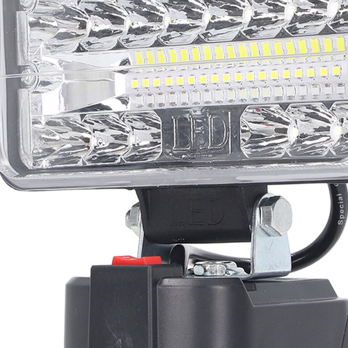 Luz De Trabajo Led De Emergencia, 144 W, 7200 Lm, Portátil