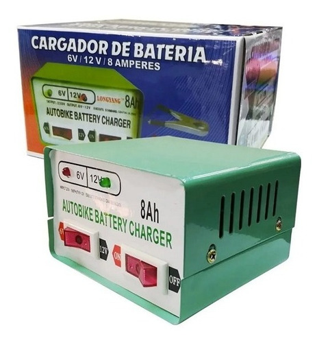 Cargador Batería Para Autos Y Motos 12v / 6v