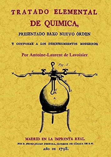 Libro Tratado Elemental De Quimica  De Lavoisier Antoine De