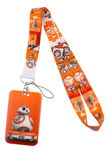 Lanyard Star Wars - Cinta Colgante + Portacredencial