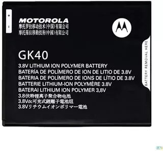 B.ateria Moto G5 G4 Play C 2800mah Original Motorola Gk40 Me