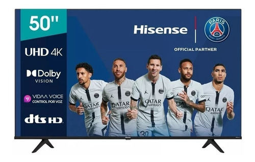 Imagen 2 de 6 de Smart Tv Hisense A6 Series 50a64gsv Led 4k 50