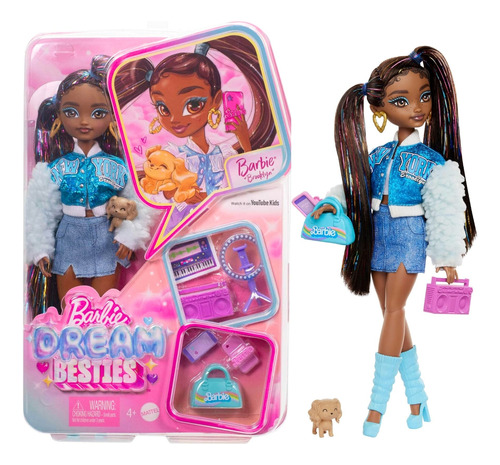 Boneca Barbie Dream Besties Articulada C/ Acessórios -mattel