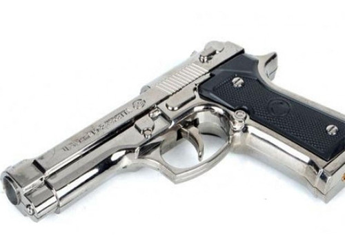 Mechero Pistola De Tipo Pietro Beretta M9 Con Soporte