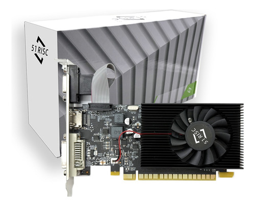 Tarjeta De Vídeo 51risc Geforce Gt730 4g Ddr3 Pcie Lp