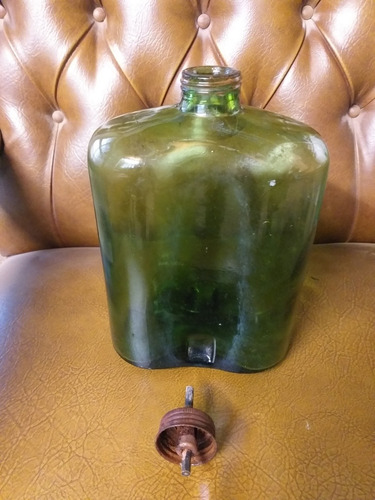 Botella Verde  De Estufa 