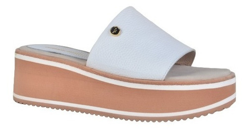 Imagen 3 de 7 de Zuecos Sandalias Bajos De Mujer De Cuero Pratt - Ferraro