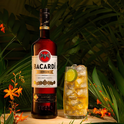 Pack De 2 Ron Bacardi Añejo 980 Ml