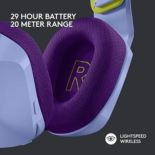 Auriculares Gamer Logitech G733 Inalámbricos Lila
