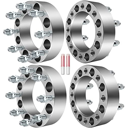 4pcs 8x6.5 To 8x6.5 2 Inch Wheel Spacers 8 Lug For 1999...