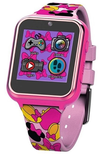 Disney® Minnie Reloj Inteligente Smartwatch Mimi Juegos + Ev