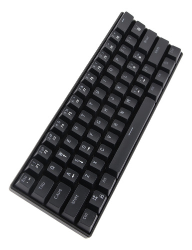 Teclado Mecánico De 61 Teclas Con Retroiluminación Rgb Azul
