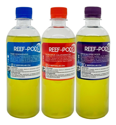 Copepodos Microfauna Refugium Starter Pack Reef Pods 500ml