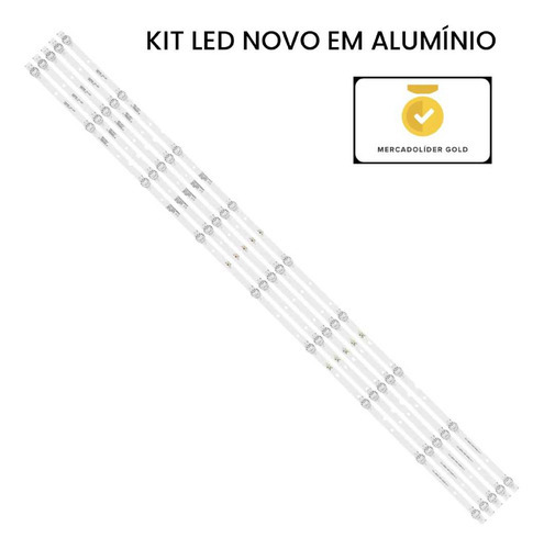 Barras Led 55pug6654 55pug6654/78 Em Alumínio