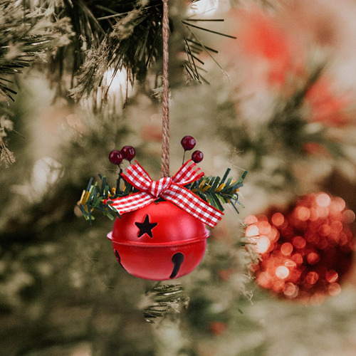 3 Paquete De 2-6 Campanas De Navidad Hechas A Mano Opcional