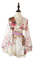 Comprar Vestido Japonés Kimono Bata Para Niñas Disfraz