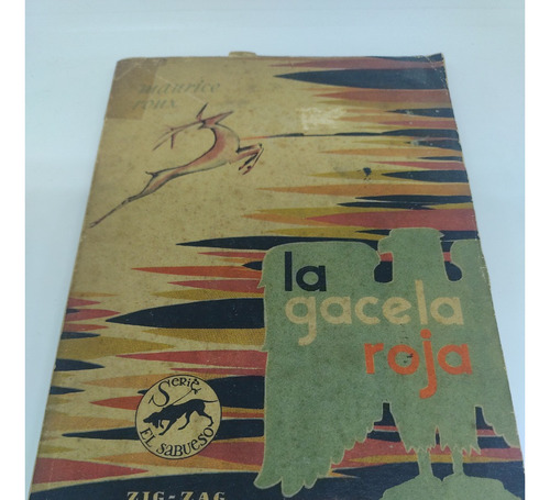 Libro La Gacela Roja Maurice Roux Zigzag Serie El Sabueso