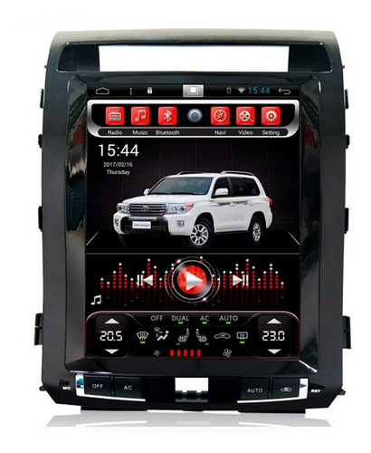 Radio Android Toyota Lc200 2008-2015 12  + Envio