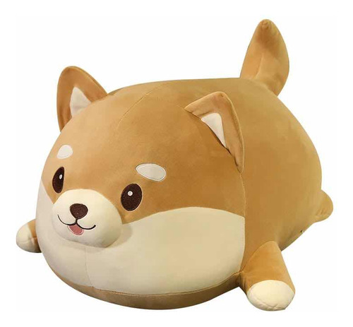 Peluche Shiba Inu Perro Acostado Grande Para Niños