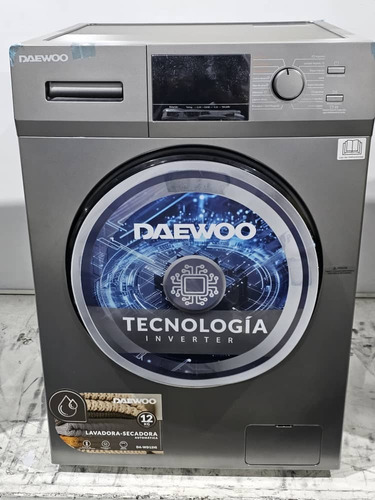 Lavadora Secadora Lavaseca Daewoo 12 Kilo 110voltio Tienda