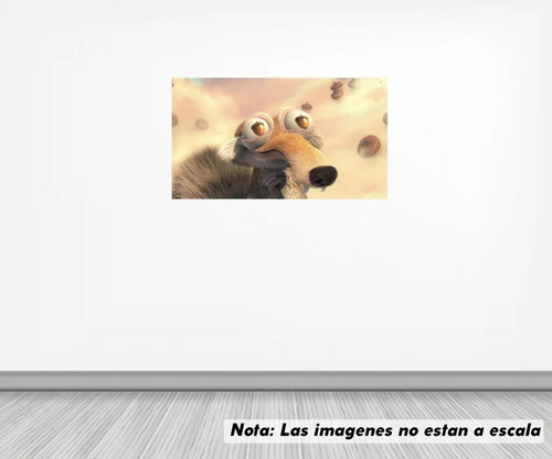 Vinil Sticker Pared 40 Cm. Lado Baby Scrat Modld0039